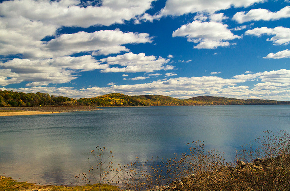 Autumn at Round Valley Reservoir