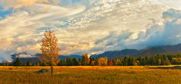 Adirondacks Autumn Panoramic