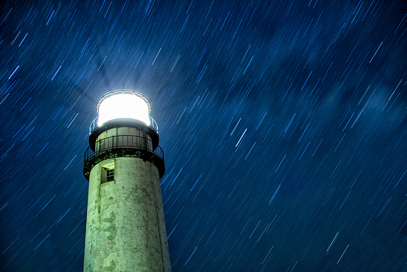 Star Trails at Highland Lighthouse