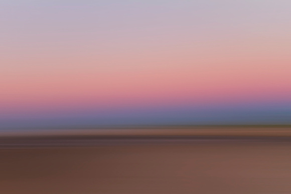 Sandy Hook Pan Blur Sunset
