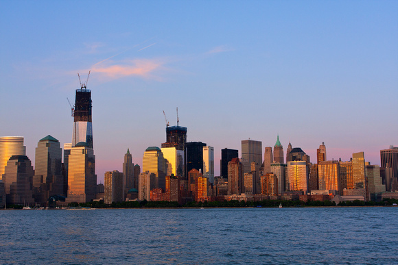 Freedom Towers at Dusk